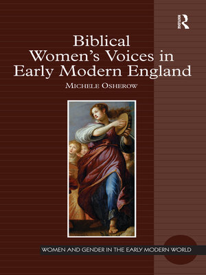 cover image of Biblical Women's Voices in Early Modern England